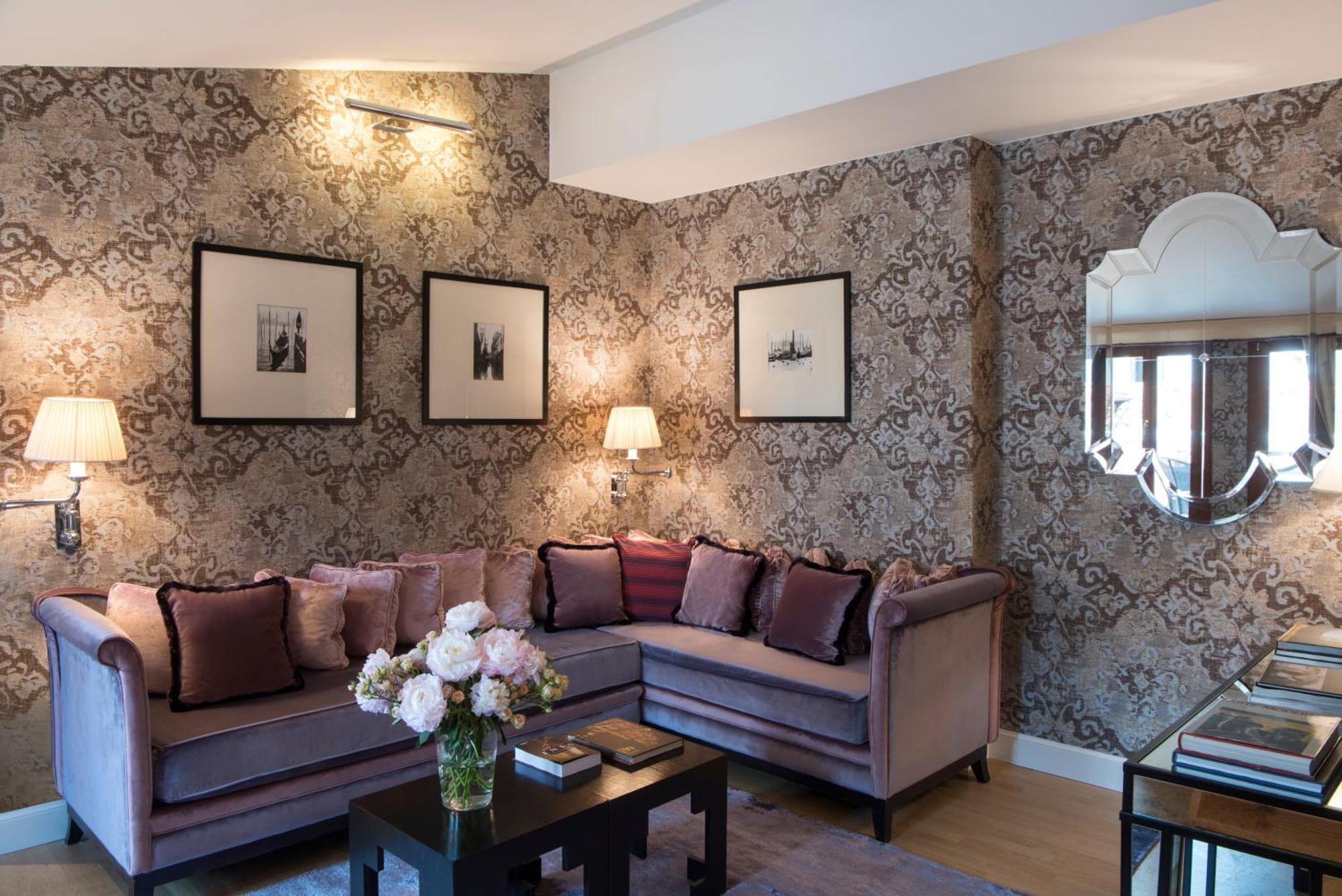 Splendid Venice - Starhotels Collezione Esterno foto Wallpaper in a living room