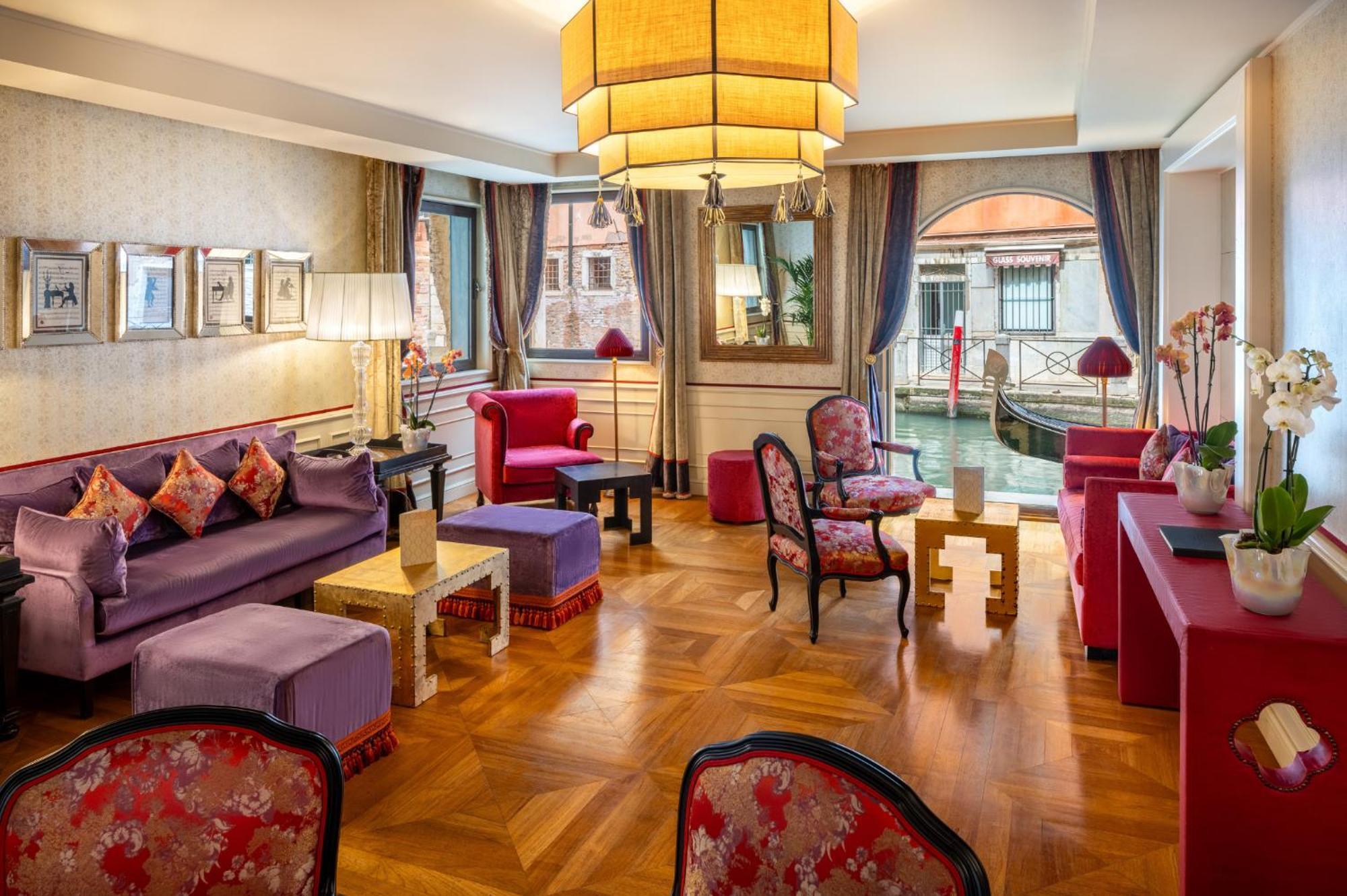 Splendid Venice - Starhotels Collezione Esterno foto The hotel's lobby