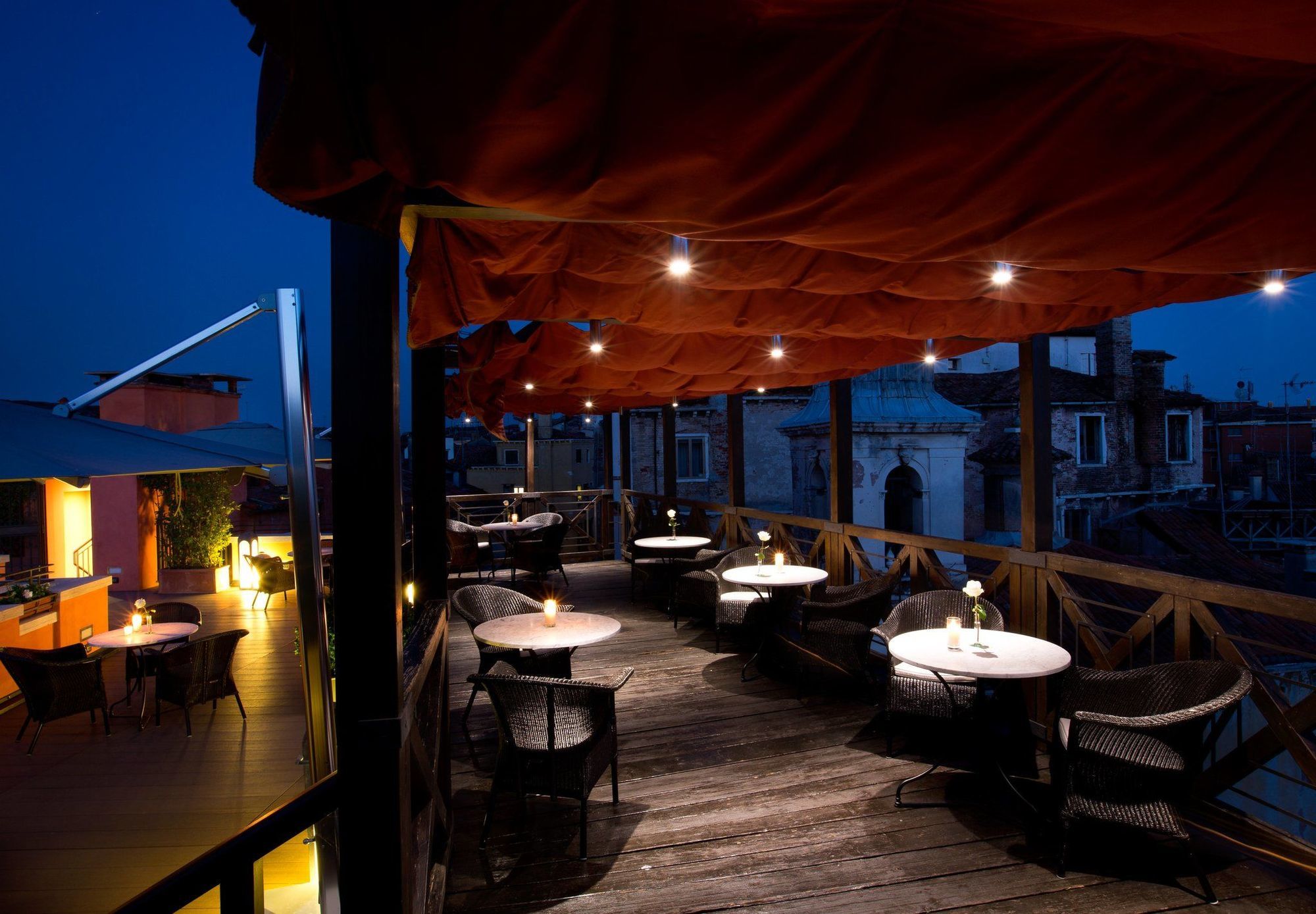 Splendid Venice - Starhotels Collezione Esterno foto Rooftop bar
